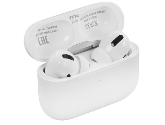 Гарнитуры TWS стерео TFN TWIN WHITE